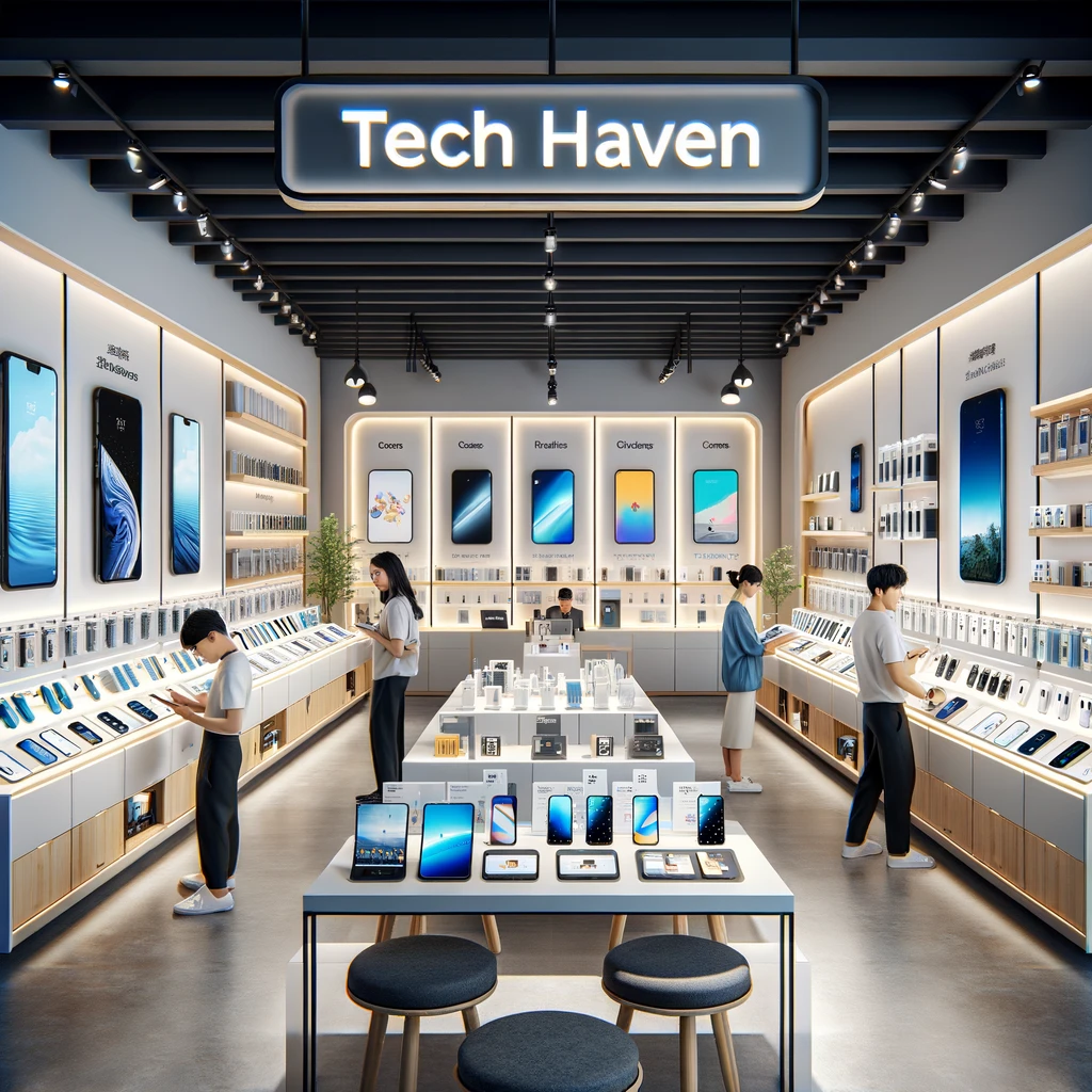 Tech Haven: идеальное место для смартфонов и аксессуаров